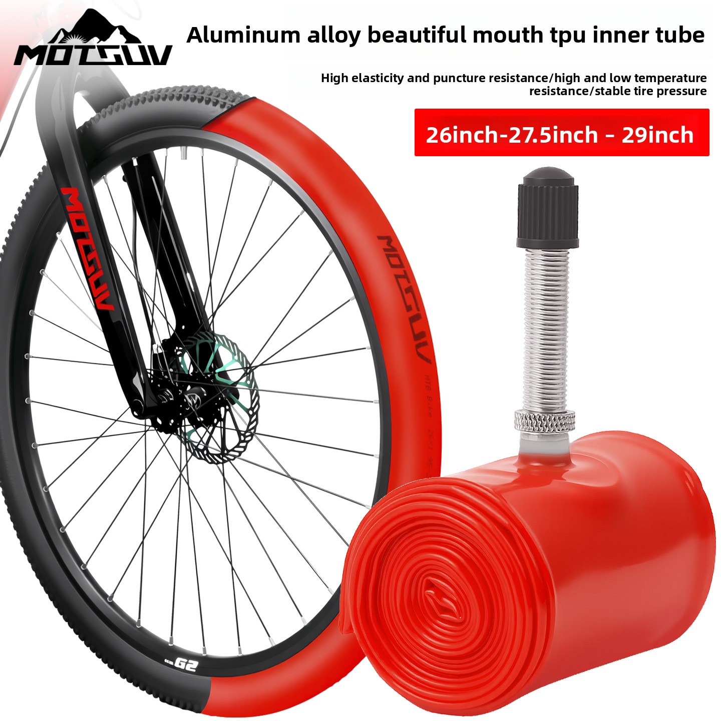 Mountain Biking Youtube - Mountain bike TPU inner tubes 26/27.5/29