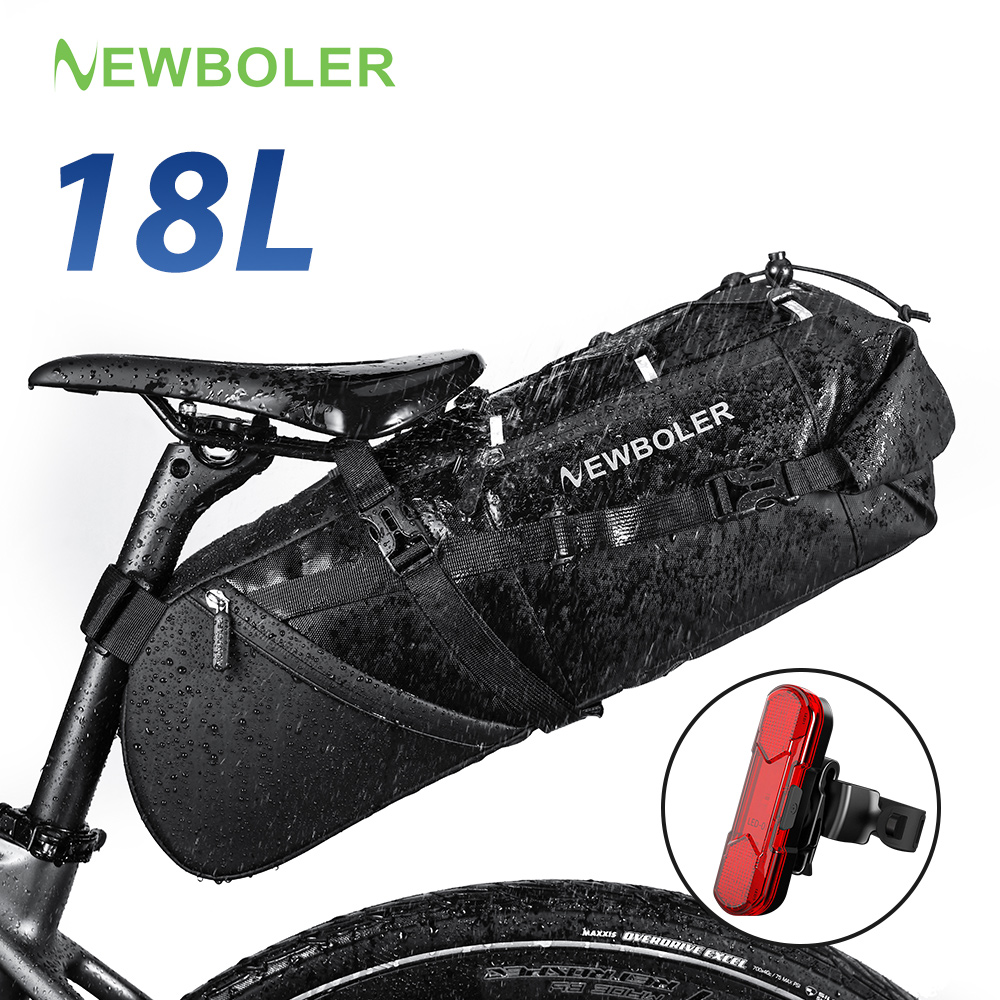 NEWBOLER 18L Bike Saddle Bag W - đánh giá và giá Mountain Biking Waist Pack