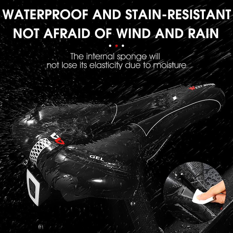 WEST BIKING Bike Saddle PU Wat - đánh giá và giá Mtb Saddle Lightweight